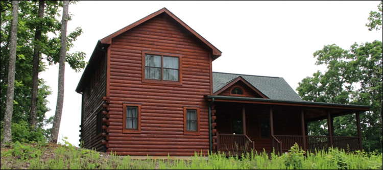 Professional Log Home Borate Application  Perry County, Alabama